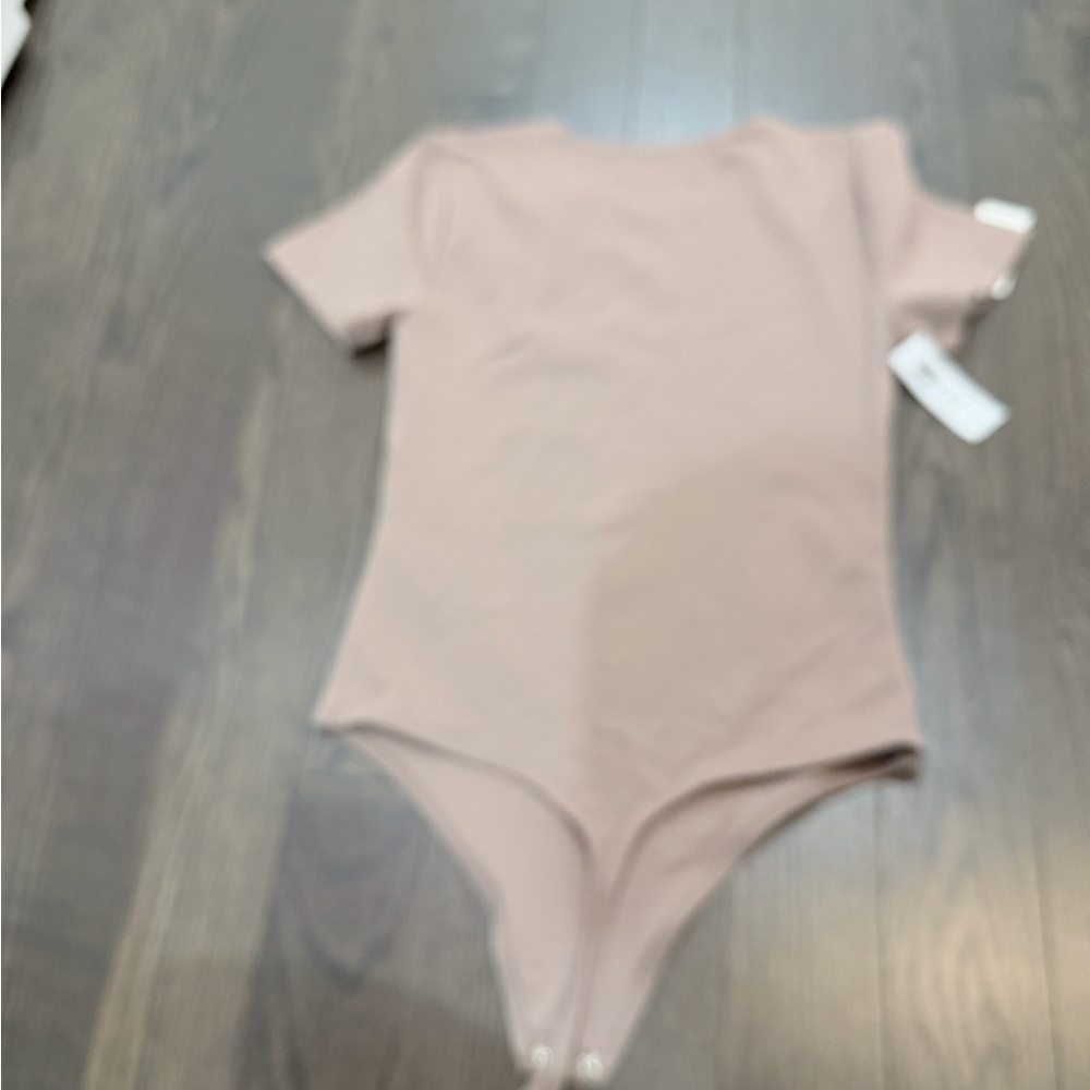 Babaton Contour Crew Bodysuit in Warm Taupe - Picture 7 of 8